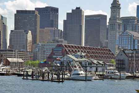 Port de Boston Massachusetts croisiere