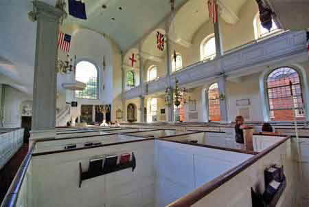 Boston Old North church Boston