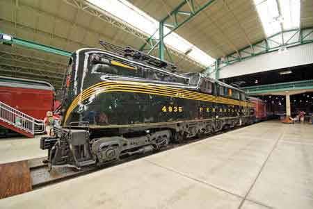 Musée  train  Pennsylvanie  Strasburg  