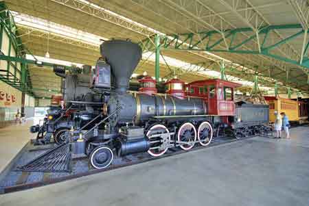 Musée  train  Pennsylvanie  Strasburg  