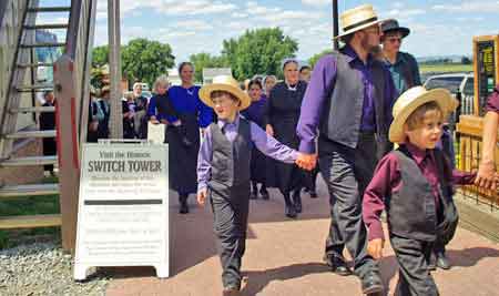 famille amish Pennsylvania comt de Lancaster