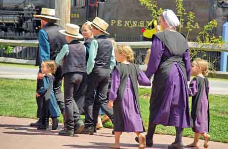 femmes amish Pennsylvania comt de Lancaster