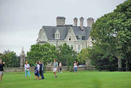 Cliff walk  Newport Rhode Island 