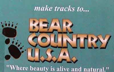 bear country Dakota du sud  