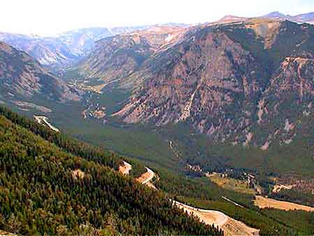 beartooth pass Highway  Montana 