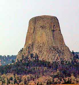 devil's tower   Wyoming  tour du diable