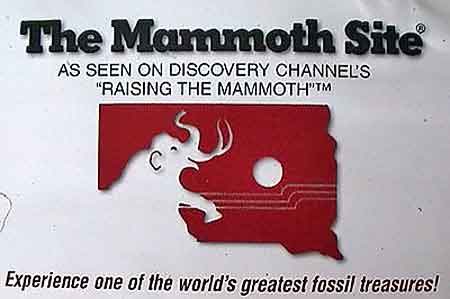 mammoth site Hot Springs Dakota du Sud 