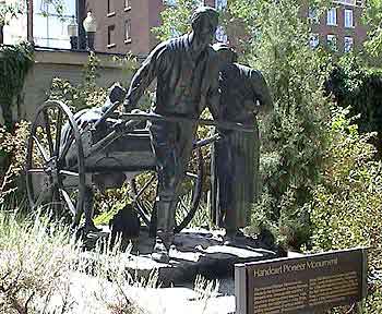 pionniers mormons Salt Lake City Utah