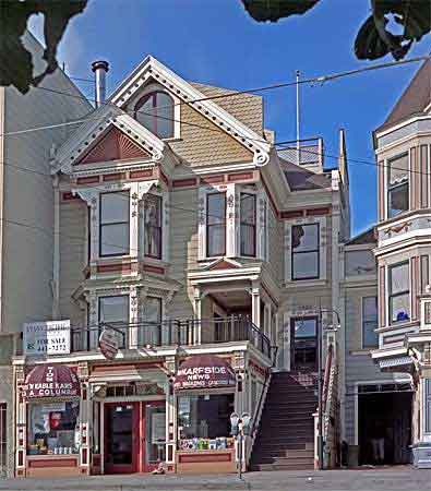 maison style victorien à San Francisco