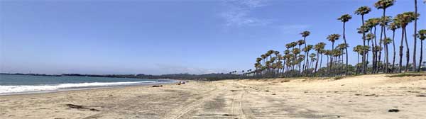 plage de Santa Barbara