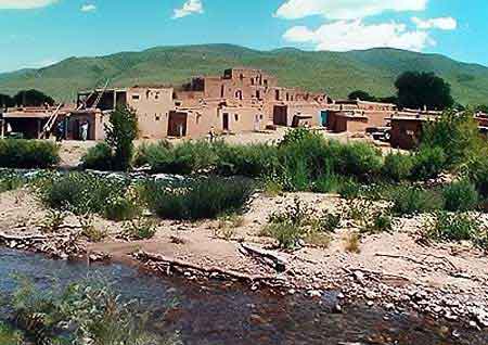 Taos pueblo Nouveau Mexique New mexico  
