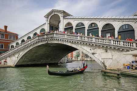  pont du Rialto  Venise, Italie 