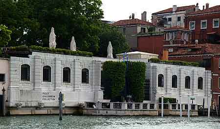 le grand canal musée de la fondation Peggy Guggenheim Venise, Italie 