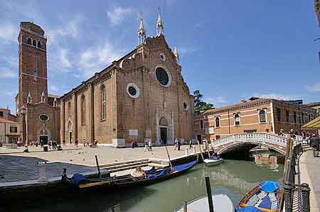 Santa Maria Gloriosa Dei Frari  Venise, Italie 