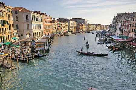 le grand canal  Venise, Italie 