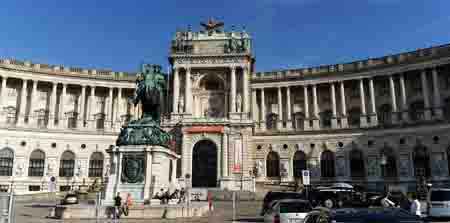 Vienne Autiche palais imperial Hofburg