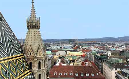 du haut de la cathédrale St Etienne de Vienne