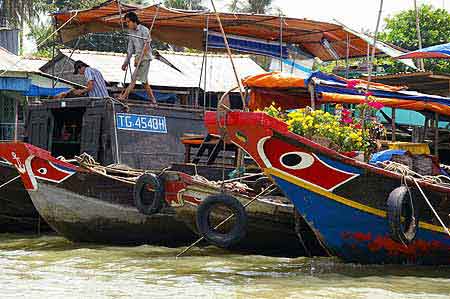 proues des 	bateaux  Vietnam